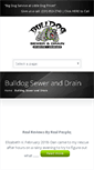 Mobile Screenshot of bulldogseweranddrain.com
